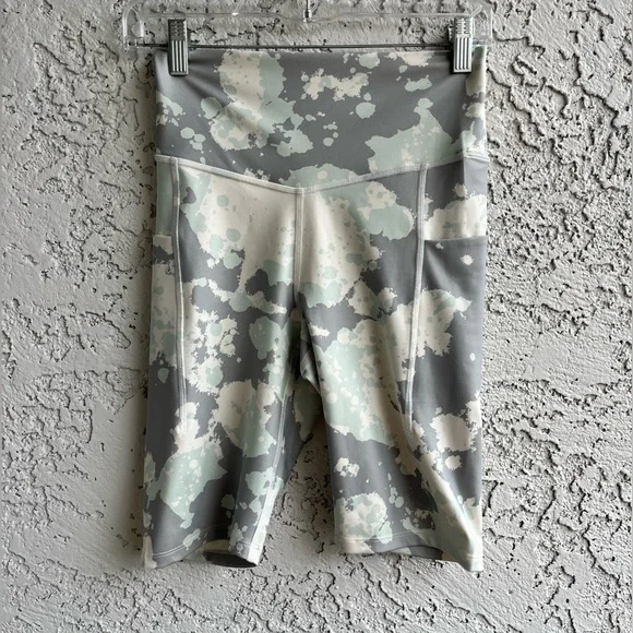 THE NORTH FACE Light Camouflage Fitted Biker Shorts with Pockets Women’s Medium - Picture 2 of 14